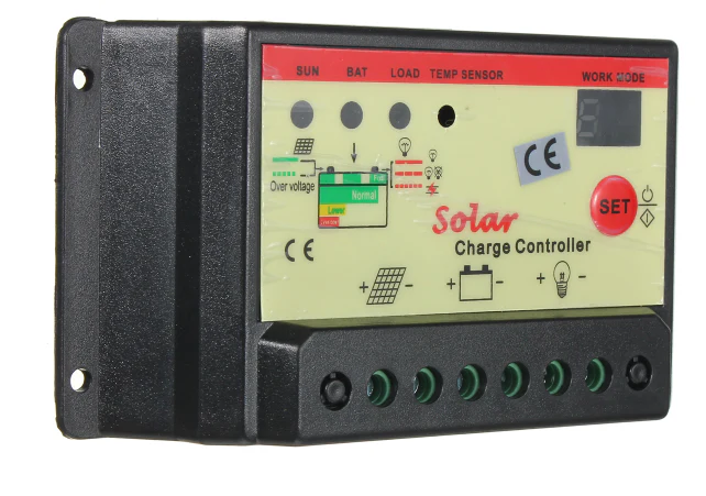Solar Charge Controller and  Regulator (10A 12V/24V 240W) - Image 3